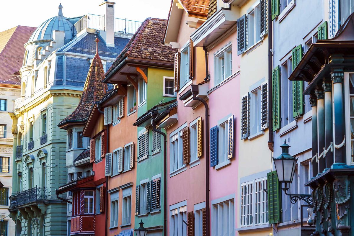 Zürich Stadtansicht